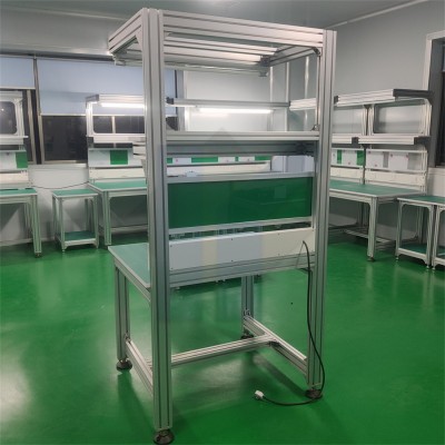 湖南铝型材工作台 单边防静电工作台 越海工作台 单边工作台图6